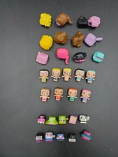 Random Lot of 32 My Mini MixieQ's Figures Pieces - bodies, hair, outfits