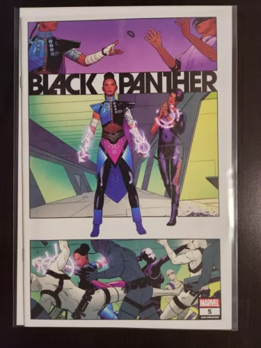 Black Panther #5 2nd Printing Juann Cabal Cover Marvel Comics 2022 NM