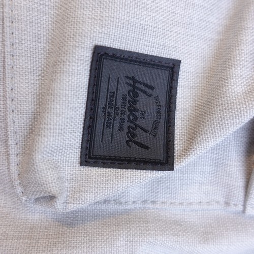 Herschel Heritage Bag Adult Backpack Classic School Travel White Mini Canvas - Picture 12 of 13