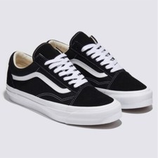 VANS Old Skool 36 LX VN000CQDBA2 Black / White Mens Womens US Size Shoes