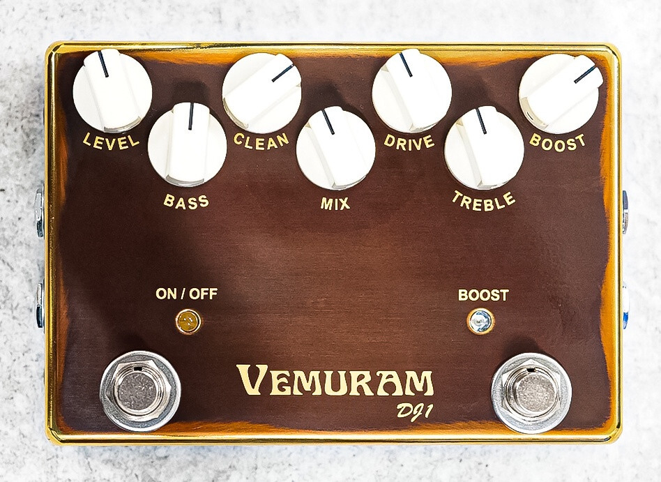 ベース VEMURAM DJ1 Darry Jones Vemuram DJ1 Darryl Jones Signature Bass Overdrive, BRAND NEW