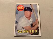 1969 Topps Baseball Card - Mickey Mantle - #500 - L.TS