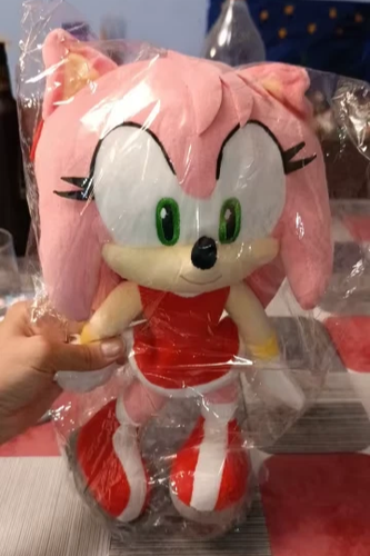 🌸Sonic the Hedgehog Amy Rose Plushie Stuffed video games Plush Toy SEGA 30cm🌸 - Picture 4 of 4