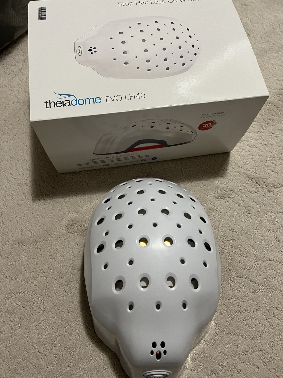 Theradome LH40 EVO Laser Helmet System Hair Grelly België