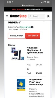 Sony PlayStation 5 Advanced Disc System Bundle PS5 ...