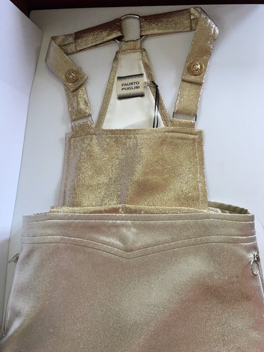 NUOVISSIMA SALOPETTE TUTA FAUSTO PUGLISI METALLIZZATA TAGLIA 40 6 MOLTO SEXY!!! - Foto 7 di 8