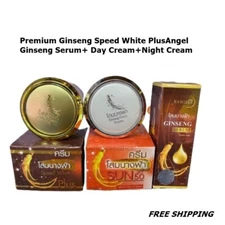 SET Premium Angel Ginseng Speed White Plus Serum+ Day Cream SPF50+Night Cream