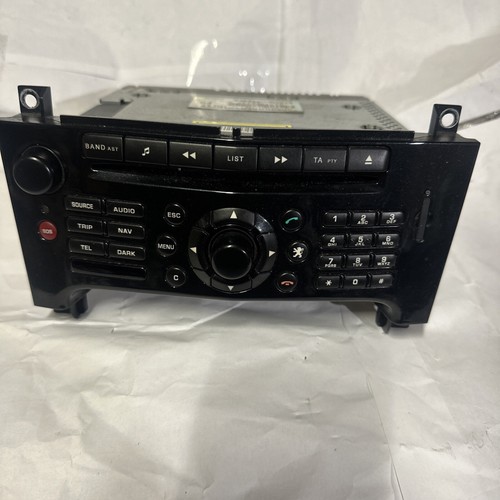 Autoradio D’origine Peugeot 607 Sat Nav GPS 96660692XS codage inclus. - Imagen 4 de 4