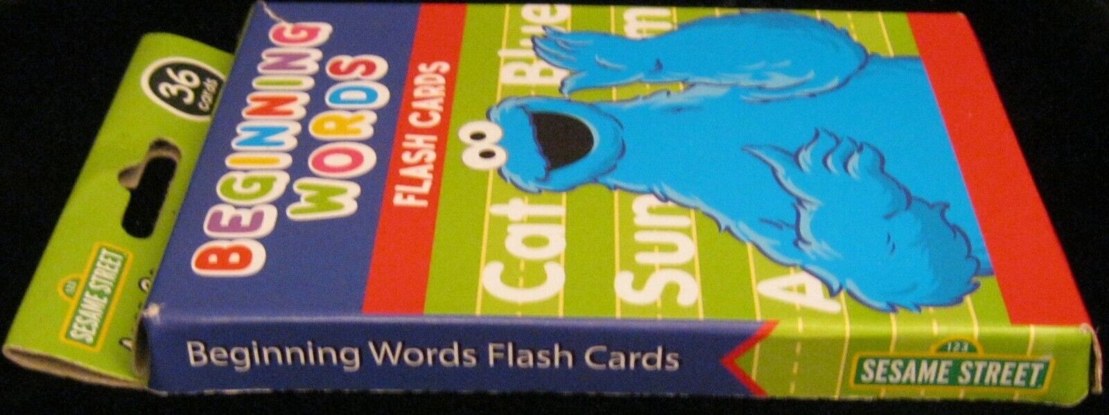 Sesame Street Flash Cards Numbers Colors Shapes Beginning Words 