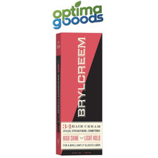 Brylcreem 3-in-1 Original High Shine Men's Hair Cream for Styling (5.5 Ounce.)