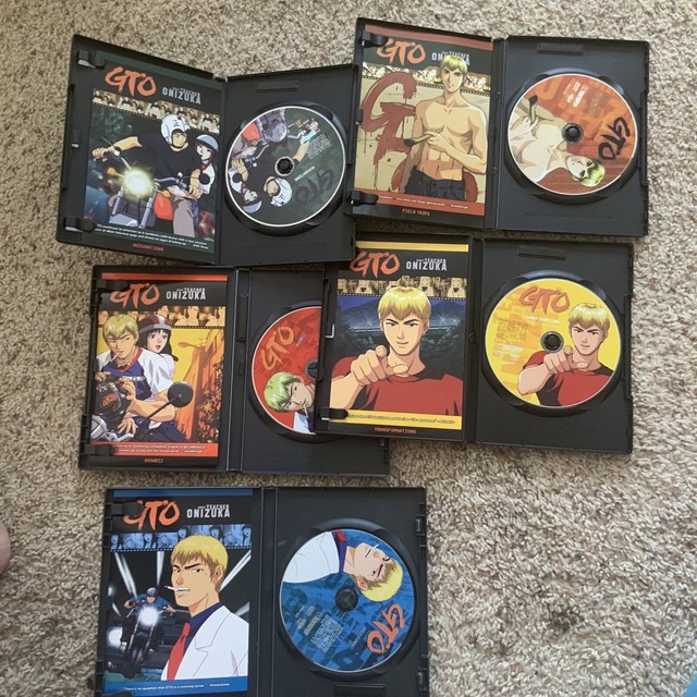 Gto Great Teacher Onizuka Set 2 GTO: Great Teacher Onizuka - Second Semester (DVD, 2004, 5-Disc Set) for sale online | eBay