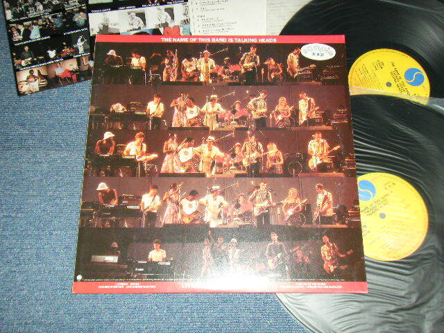 プロモ盤 Talking Heads レコード TALKING HEADS Japan 1982 PROMO P-5605~6 NM 2 LP THE NAME OF
