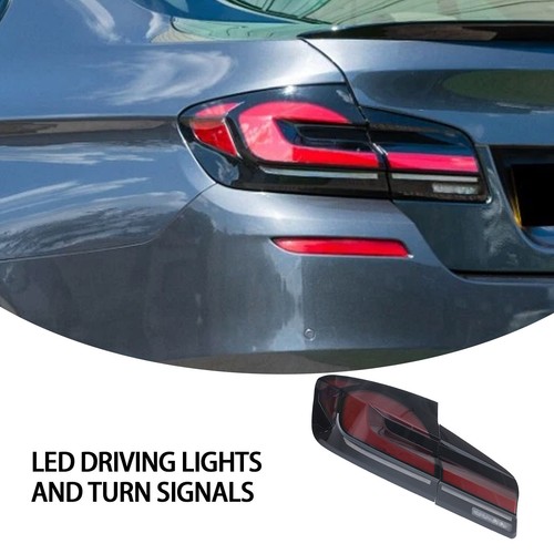 LED TAIL LIGHTS FOR BMW 5 SERIES F10 F18 M5 2011-2017 SEQUENTIAL REAR LAMPS - Picture 3 of 15