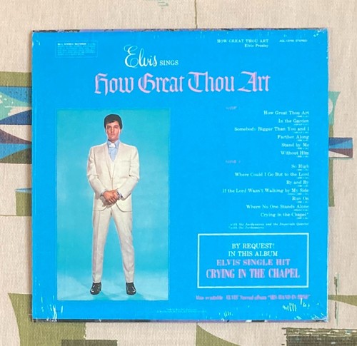 Elvis Presley LP How Great Thou Art in Shrink Wrap M/M- - Imagen 2 de 2