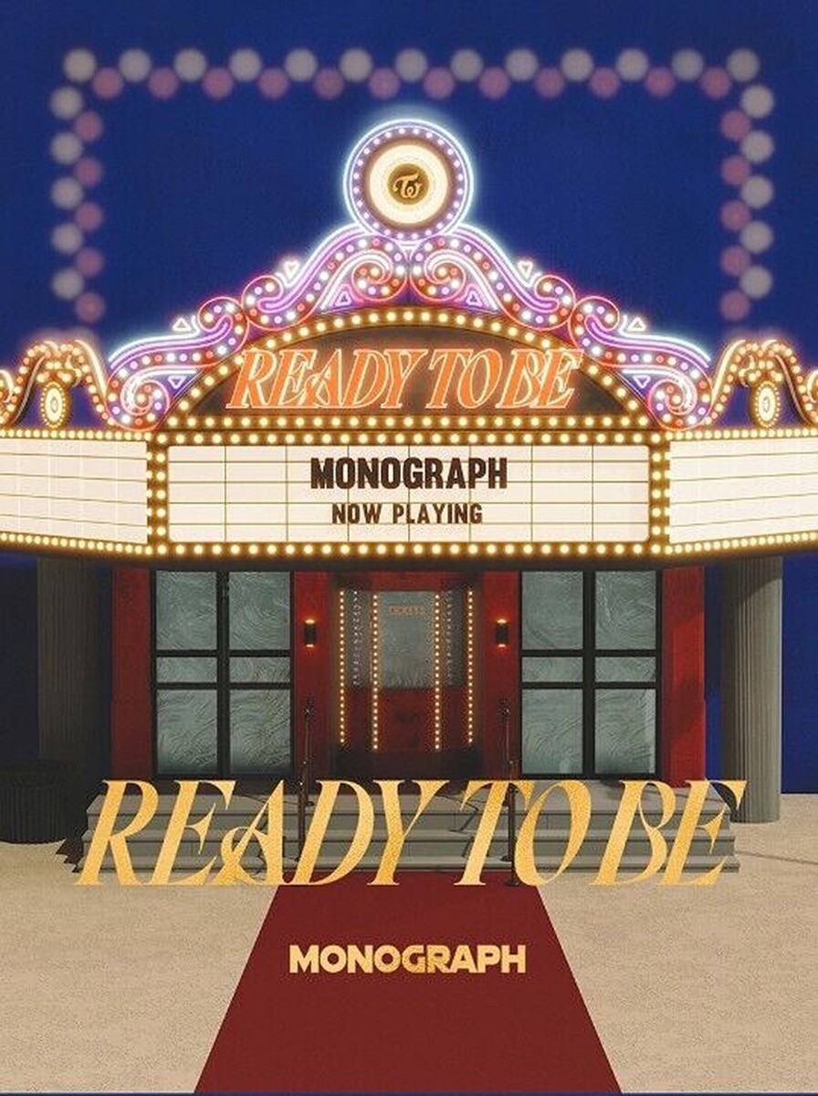 TWICE [READY TO BE] MONOGRAPH / 150 page Photo Book+9ea Card+GIFT