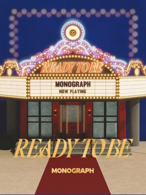 TWICE [READY TO BE] MONOGRAPH / 150 page Photo Book+9ea Card+GIFT