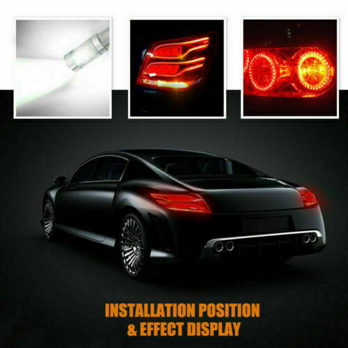 2× 1156 BA15S P 21W LED Blinker Bremslicht Rückfahrlicht Weiß Xenon Canbus 6000K - Bild 6 von 7