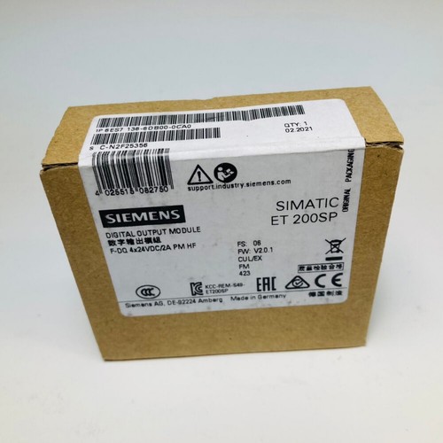 New Siemens 6ES7136-6DB00-0CA0 SIMATIC ET 200SP 6ES7 136-6DB00-0CA0 - Picture 3 of 3