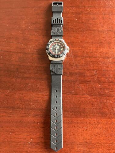 Tag Heuer Formula1 Watch Men's 35mm Round Quartz Black Dial Date Swiss Made - Picture 1 of 6