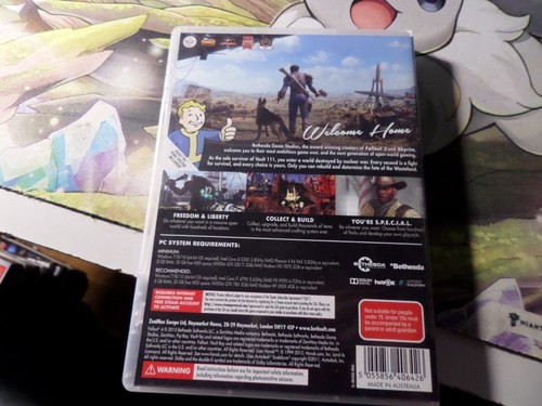 Fallout 4 PC DVD Game - Includes Manual - Picture 2 of 3