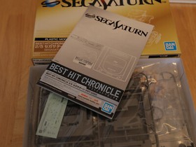 SEGA SATURN CONSOLE PLASTIC MODEL KIT   Official Bandai HST-3200  RARE