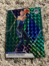 2019-20 Panini Mosaic #54 Kristaps Porzingis Green Prizm - Celtics