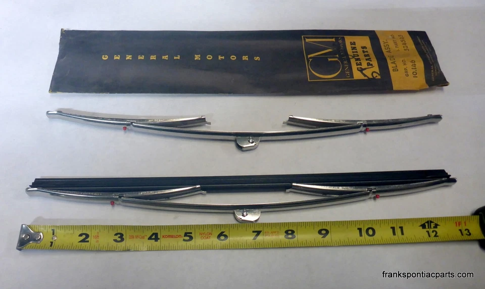 Pontiac 1957 NOS GM Anco limpiaparabrisas escobillas Star Chief Chieftain Safari 57 Foto 3 de 4