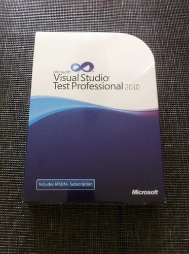 Microsoft Visual Studio Test Professional 2010, Englisch mit MwSt-Rechnung