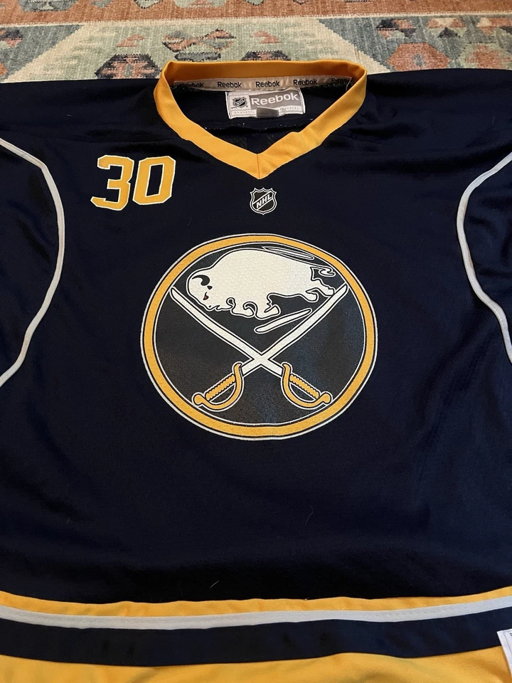 Camiseta Buffalo Sabres Juvenil Ryan Miller Talla L/XL Foto 2 de 4