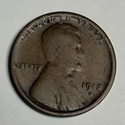 VG+ 1912-S Lincoln Wheat Cent, Rich Brown Very Good U.S. Better Date Coin