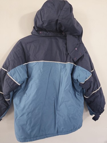 Vintage 2002 Patagonia Winter Coat Lined Removable Hood Youth Sz 10 - Picture 12 of 17