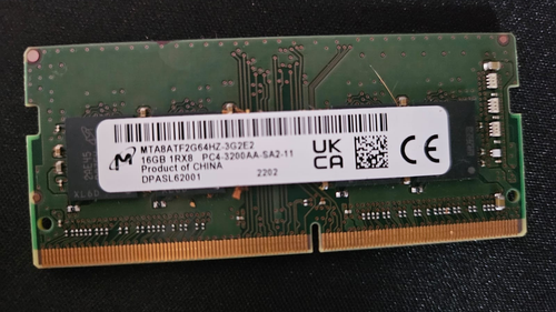 sodimm ddr4 16gb x 4 moduli - Foto 5 di 5