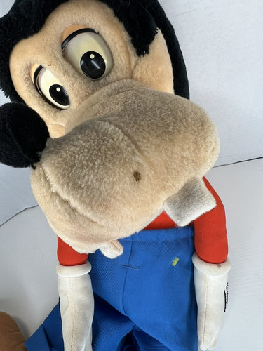 Vintage Walt Disney World Of Wonder Talking Goofy 1986 No Cord UNTESTED READ - Bild 3 von 9