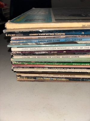Lot of vinyl records Vintage Jazz Rock Soul Etc Ungraded Albums 28 Pieces As Is