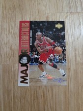 1995-96 Upper Deck MICHAEL JORDAN Major Attractions Electric Court #337 Bulls