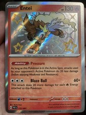 Entei 112/091 Sv: Paldean Fates Holo