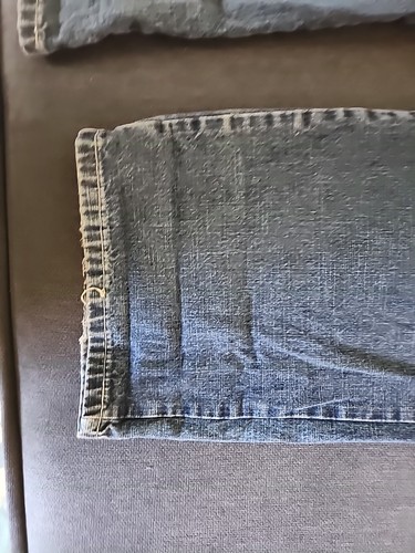 Herren Brooklyn Xpress Denim Jeans Gr. 38/34 Big & Tall Dark Wash Distressed - Bild 3 von 11