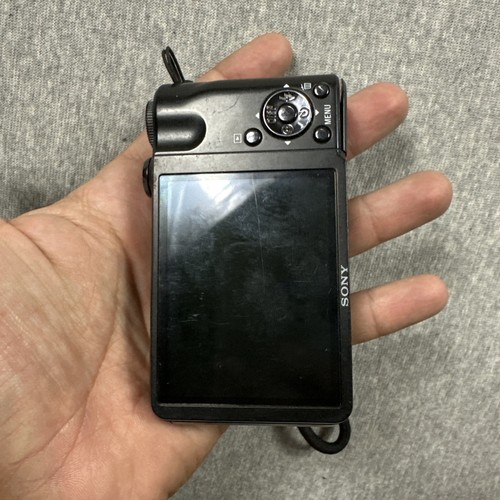 Sony Cyber-Shot DSC-H55 Digital Camera Black 14.1 MP TESTED Charger No Memory - Picture 5 of 10