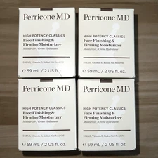 LOT OF 4 Perricone MD High Potency Face Finishing & Firming Moisturizer 2 Oz NIB