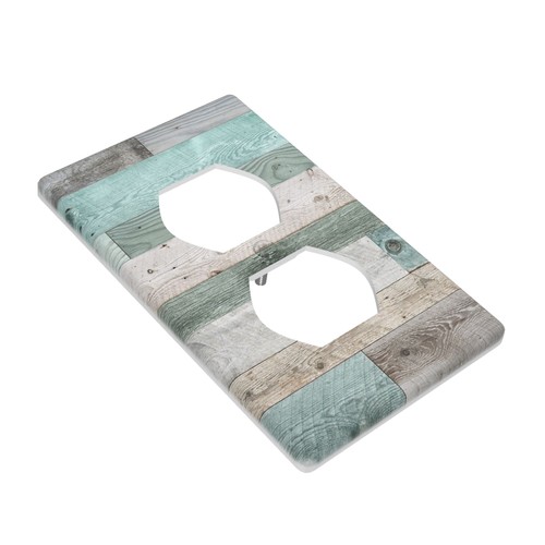 Farmhouse Outlet Covers Decorative Outlet Cover Wall Plate Rustic Light Switc... - Picture 2 of 7