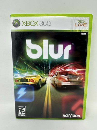 Blur (Microsoft Xbox 360, 2010) With Manual - MINT Disc!
