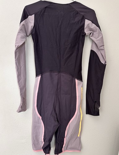 New Mens Adidas Pro Elite Team Promo LS Speedsuit 2024 Purple IN1130 Sz Small S - Picture 6 of 6