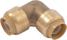 1 2 inch 90 degree elbow push to connect brass fitting pipe