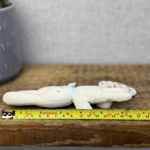 Maileg Baby Bunny Rattle - New With Tags Retired Soft Toy Rare 6" - Picture 6 of 6