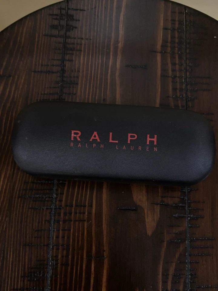 🕶Ralph Lauren Gafas Estuche Rígido Gafas de Sol Soporte - Negro/rojo/tela 3 Foto 2 de 3