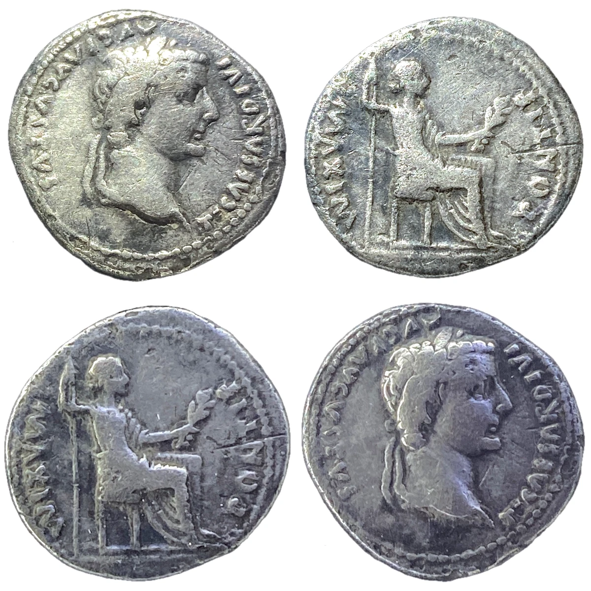 Tiberius Roman Imperial Coins for sale | eBay