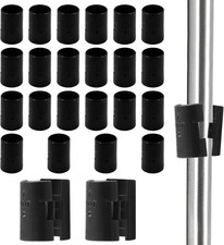 50 Pack 1 Inch Wire Shelving Shelf Lock Clips Plastic Replacement