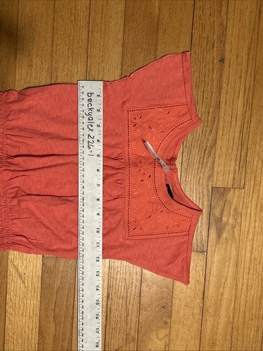 NEW Gap Kids Summer Eyelet Dress Size 6-7 - Picture 7 of 9