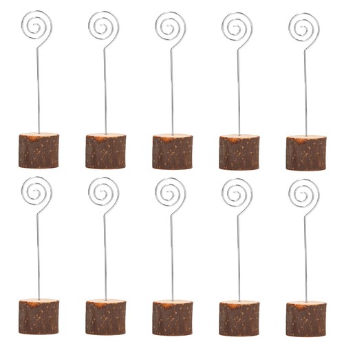 10Pcs Schreibtisch Bild Halter Ort Karte Halter Memo Clip Halter Karte Halter - Bild 7 von 24