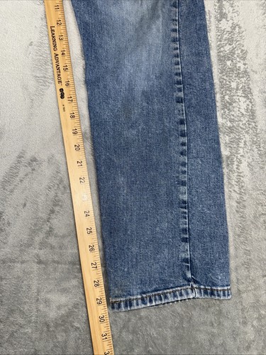 Levi's Men's Classic 505 Regular Fit Straight Leg Jeans Sz 32X30 Distressed Y2K - Picture 13 of 13